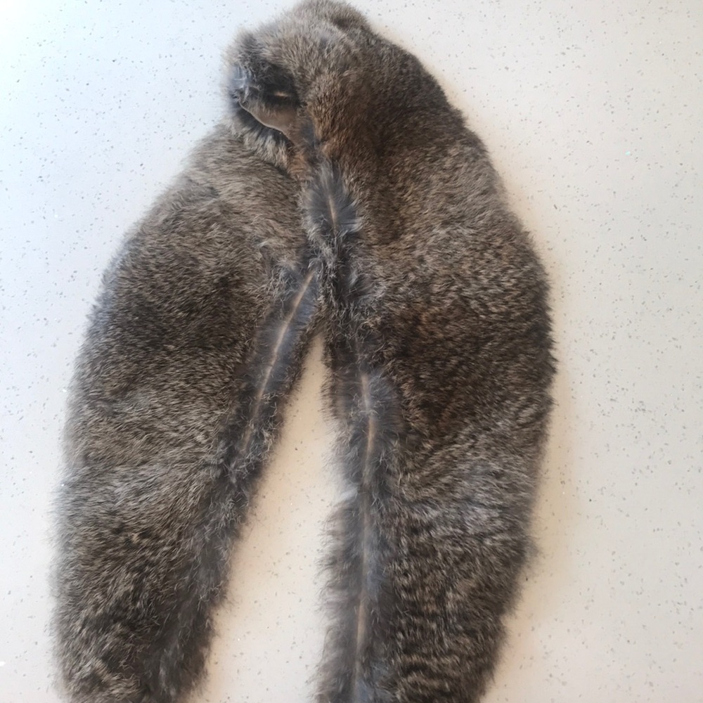 Faux fur scarf